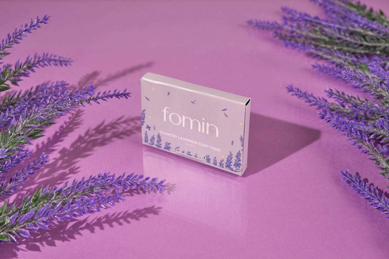 Fomin Hand Soap Sheets for Travel - Pack of 3 - Tea Tree, Lavender & Orange