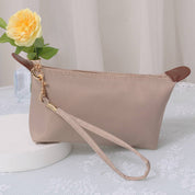 MiMi Wristlet Cosmetic Bag: Taupe