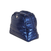 Lemonbella Cosmetic Puffer Makeup Travel Bag Sapphire Navy Blue