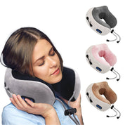 Zummy Rechargeable Neck Pillow Massager - Black