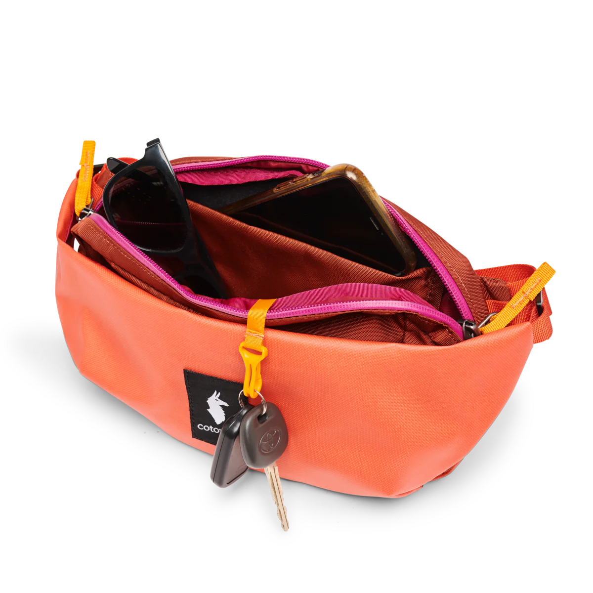 Cotopaxi Coso 2L Hip Pack - Cada Día - Canyon/Rust