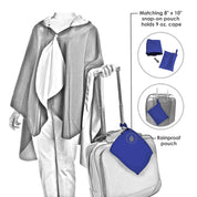 RainCaper - Van Gogh "Irises" Reversible Rain Cape