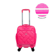 Lug Legacy Collection Ranger Wheelie Spinner Rolling Tote: MAGENTA