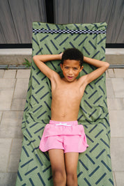 Lounge Chair Pool Towel Band: 3 Pack (Checkmate-Archie-Sadie)