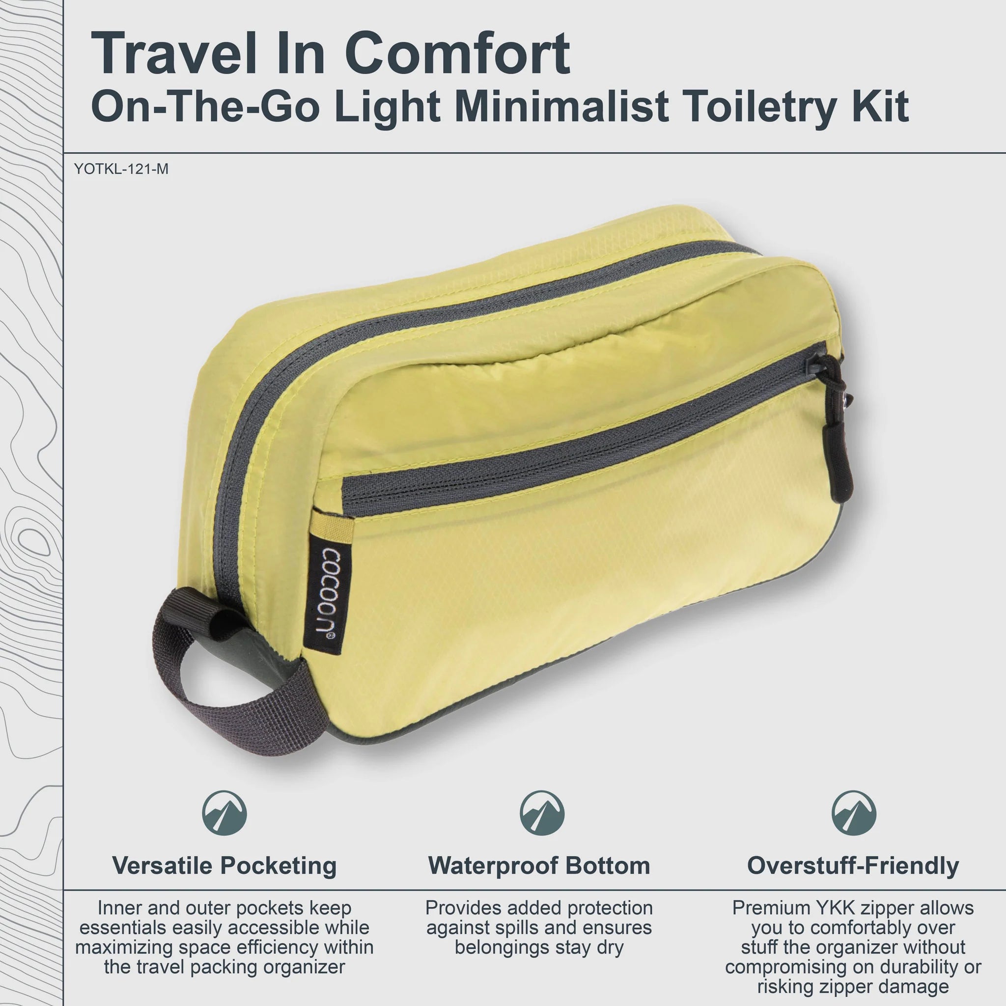 go travel toiletry bag Fighter Jets Print Large Capacity To Waterproof Cosmetic Organizer Pouch For Men And Women Ultra Spacious 10 Inch By 6 Inch By free travel Lay-n-Go TRAVELER (20")