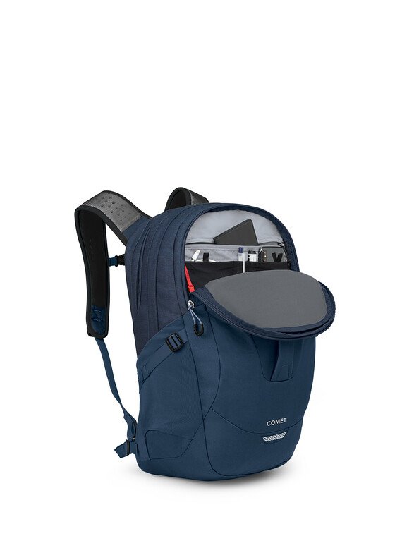 backpack osprey comet 30 ii loading pack offers over 1800 cubic inches of storage capacity and is made with bluesign approved recycled materials for sustainability Osprey Comet 30 - Atlas