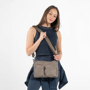 Sherpani Ceara Expandable Crossbody - Dune Tan