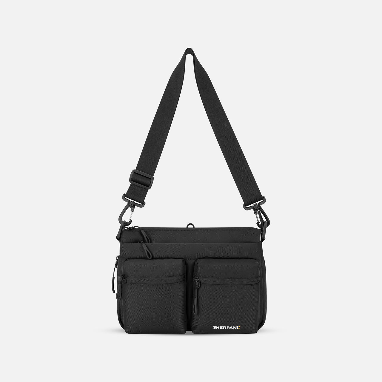 Sherpani Ceara Expandable Crossbody - Raven Black