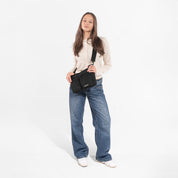 Sherpani Ceara Expandable Crossbody - Raven Black
