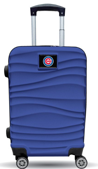 Mojo Chicago Cubs 21" Hardside Cary On Spinner - Royal Blue