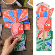 if USA Love your Lenses Cloth & Glasses Case - Bird-Tail