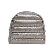 Lemonbella Cosmetic Puffer Makeup Travel Bag Pebble Gray