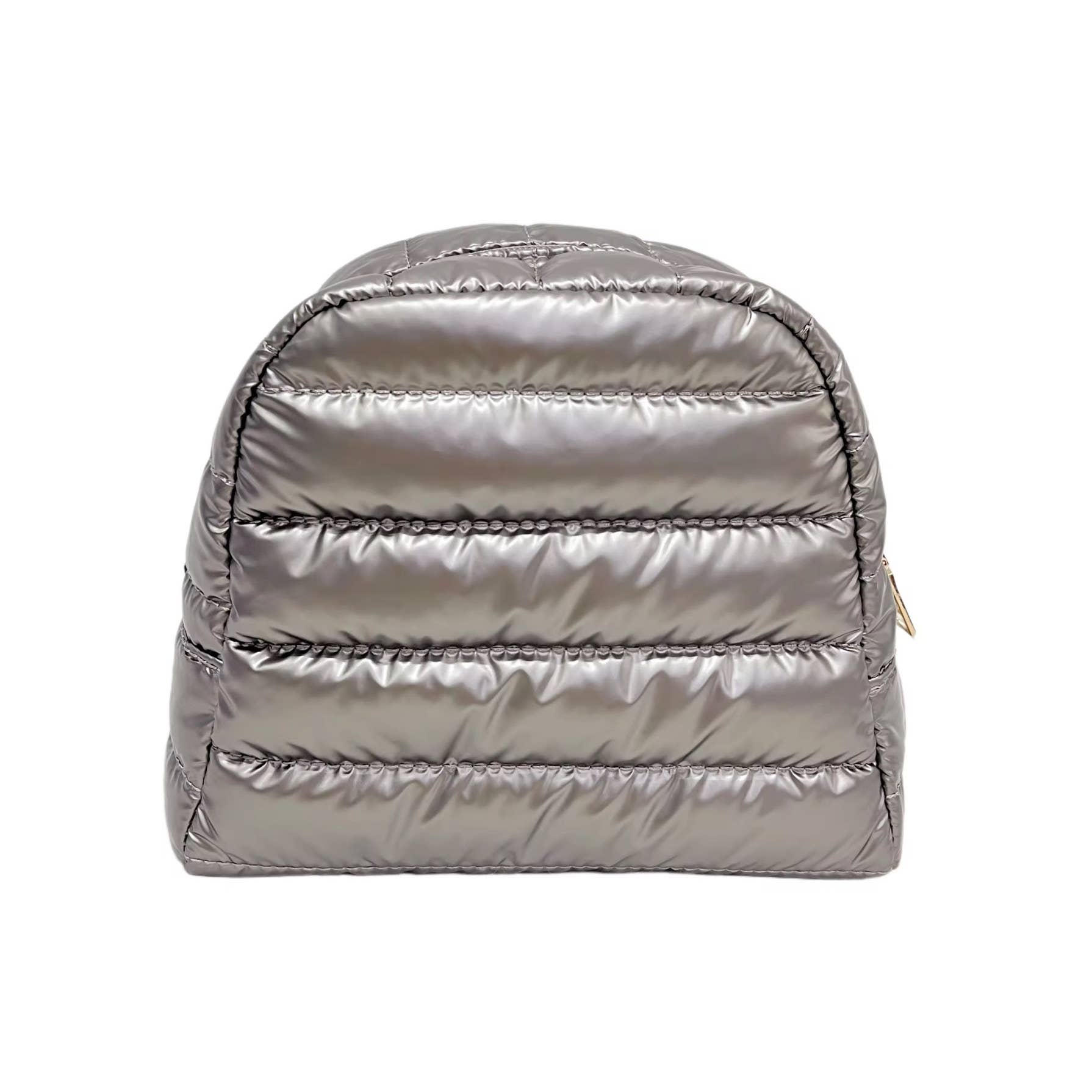 Lemonbella Cosmetic Puffer Makeup Travel Bag Pebble Gray