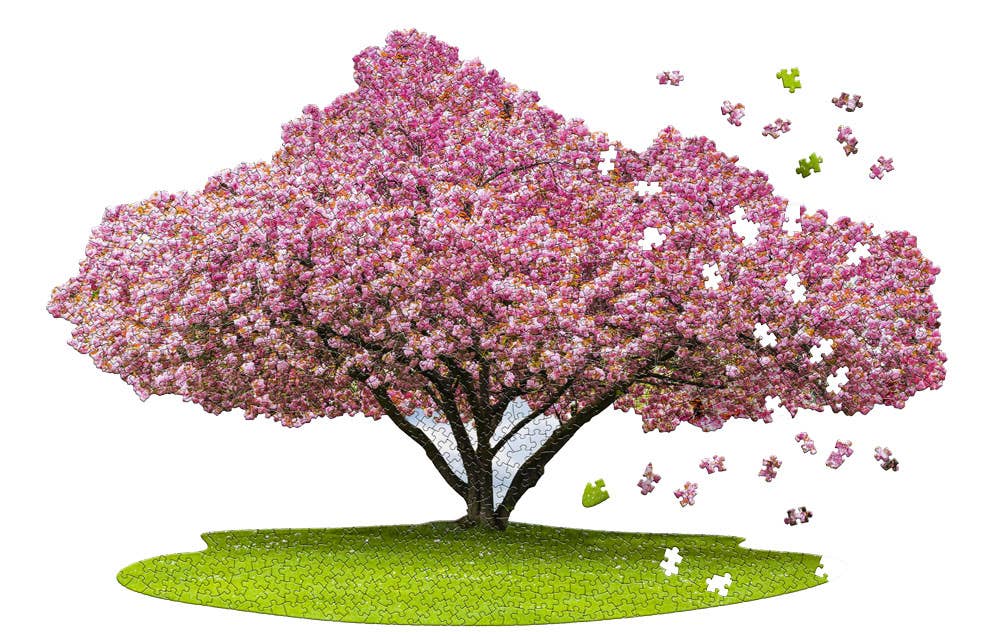 Madd Capp Puzzles I AM CHERRY BLOSSOM 1000 Piece Puzzle