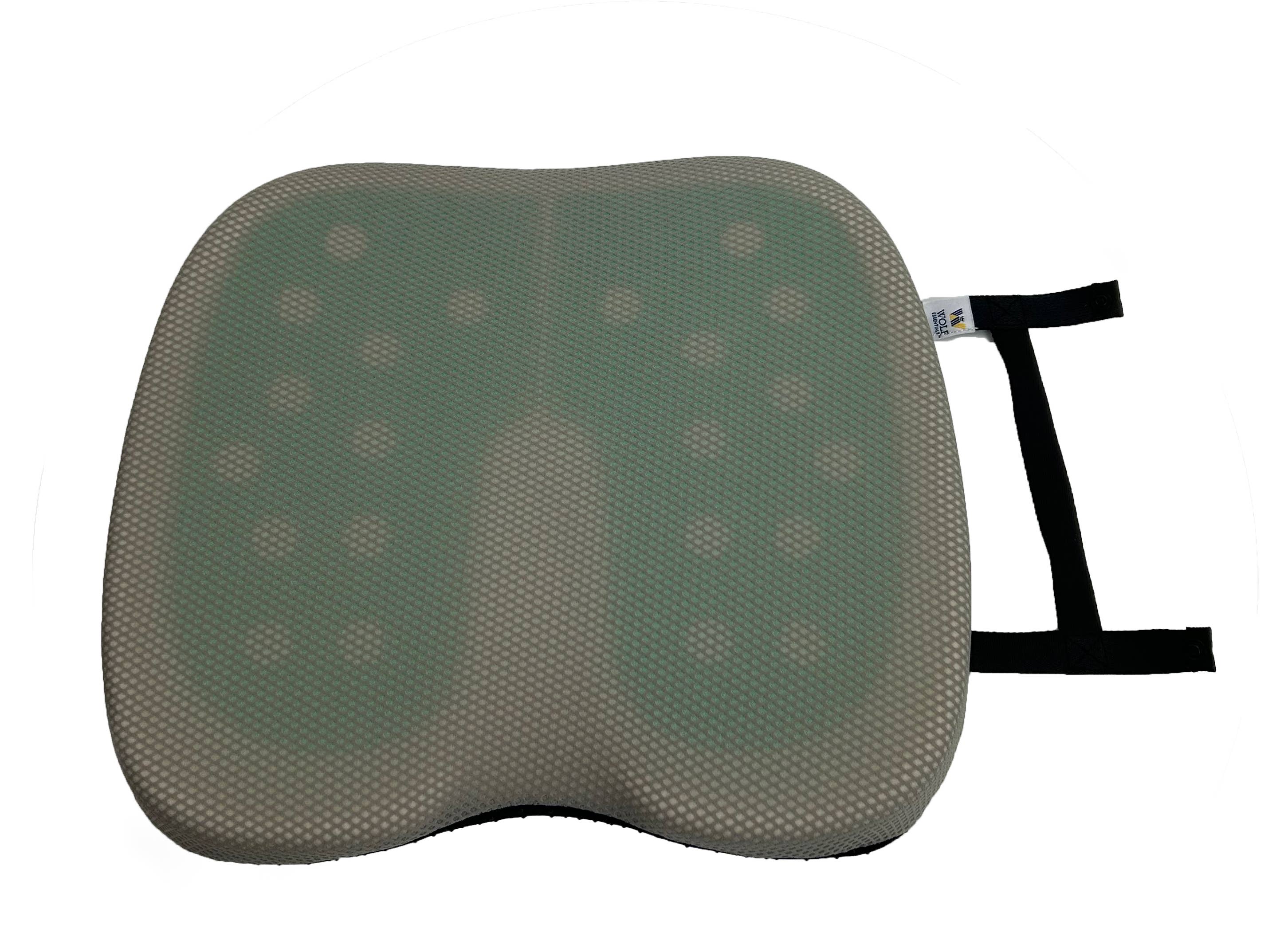 Wolf Essentials Flex Gel Memory Foam Seat Cushion - Black