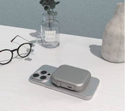 Tech Trendz 3-in-1 Wireless Charging Bank: Black