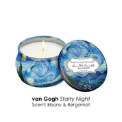 RainCaper Scented Candle Van Gogh Over the Rhone Scent Sandalwood