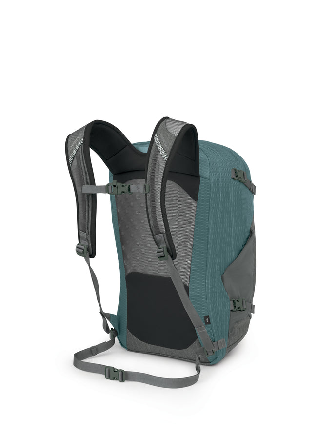 Osprey Nebula Laptop Backpack- Cascade Blue Coal Grey Heather – Irv's Luggage Osprey Nebula Laptop Backpack- Cascade Blue Coal Grey Heather – Irv's Luggage