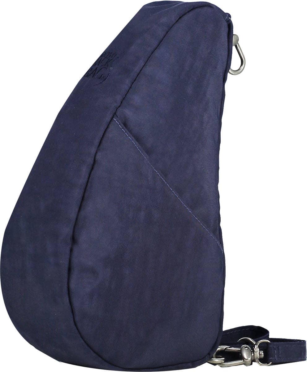 AmeriBag 10" Distressed Nylon Baglett: Blue Night