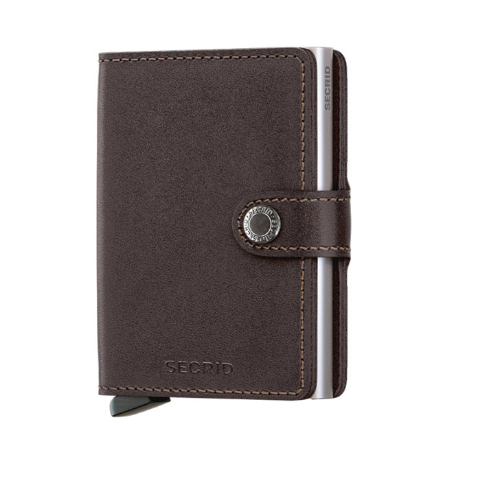 Secrid Original Mini Wallet - Dark Brown