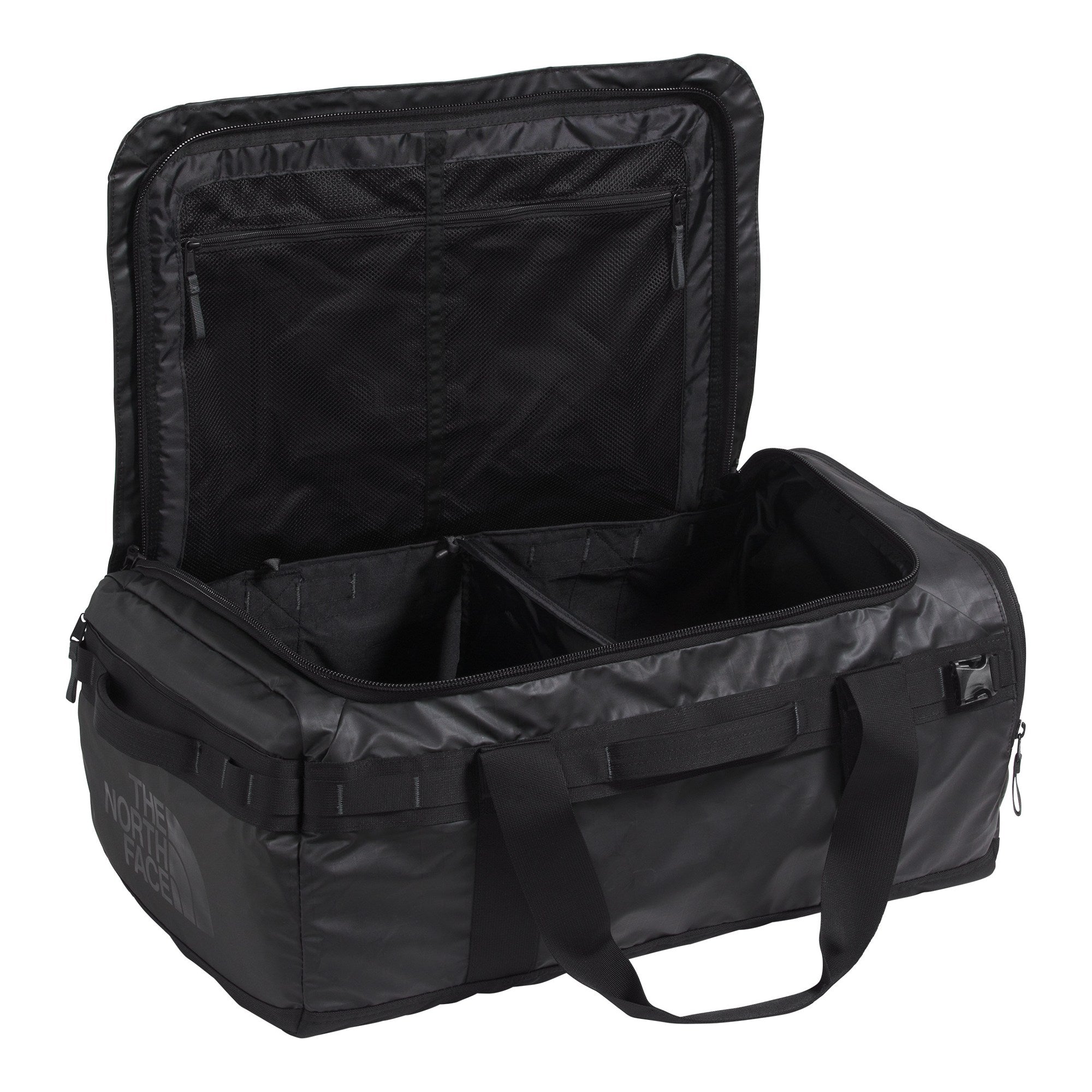 The North Face Base Camp Voyager Duffel 62L -TNF Black/Asphalt Grey