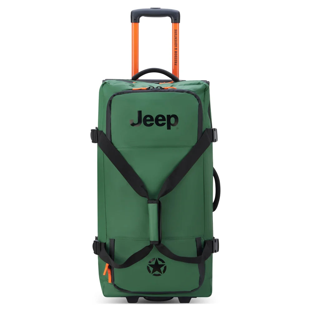 Delsey Jeep 32-Inch 2-Wheeled Duffel Bag - Elm Green