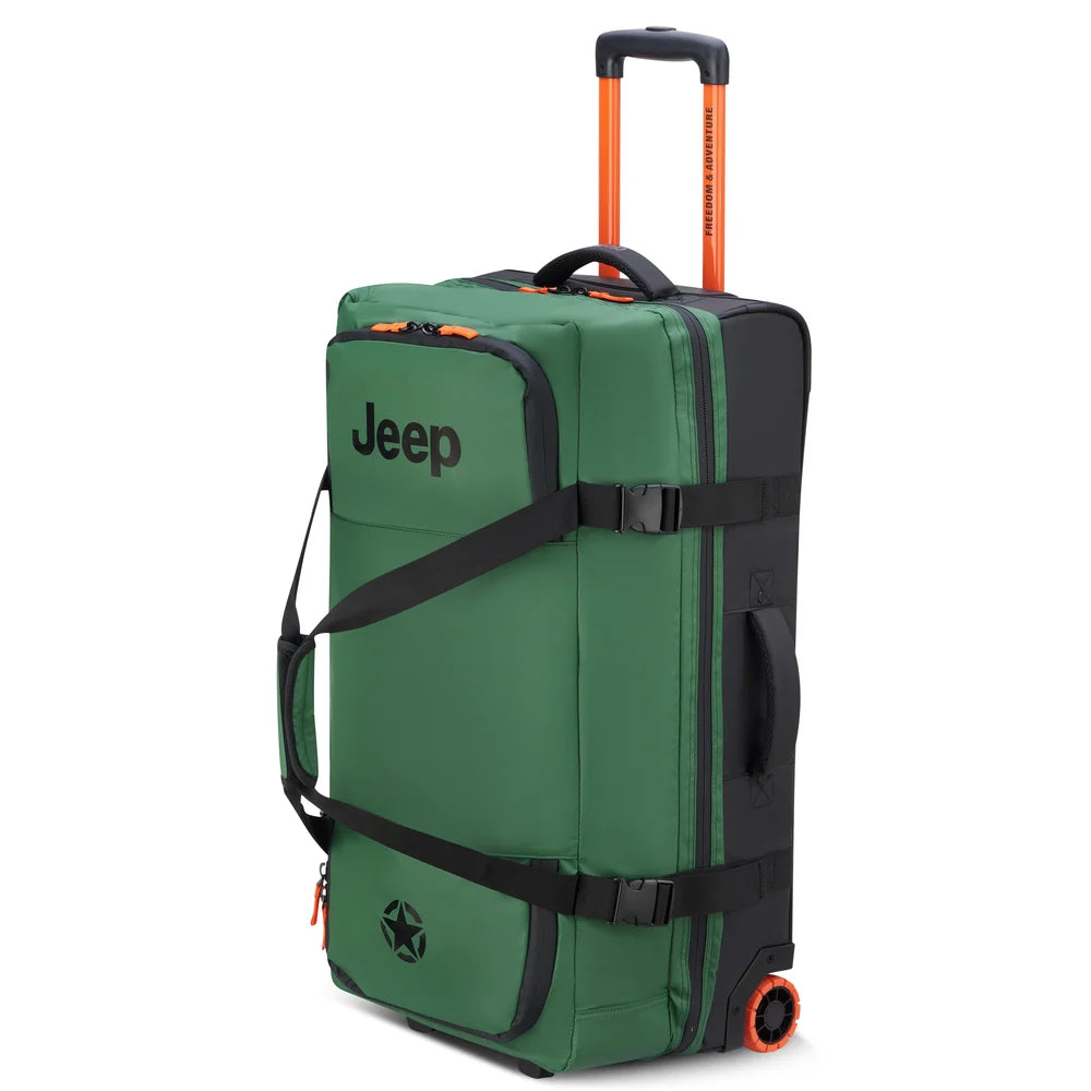 Delsey Jeep 32-Inch 2-Wheeled Duffel Bag - Elm Green