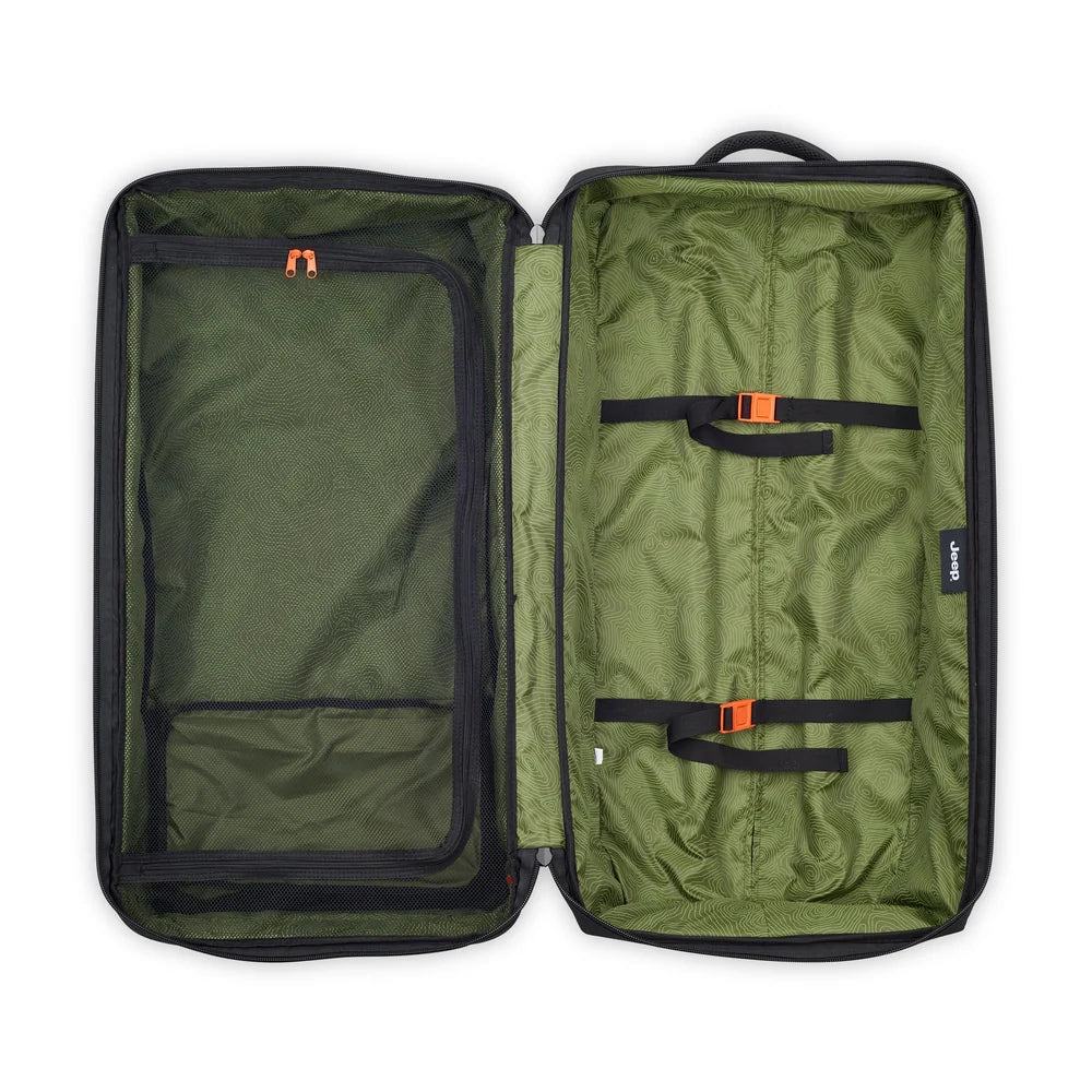 Delsey Jeep 32-Inch 2-Wheeled Duffel Bag - Black