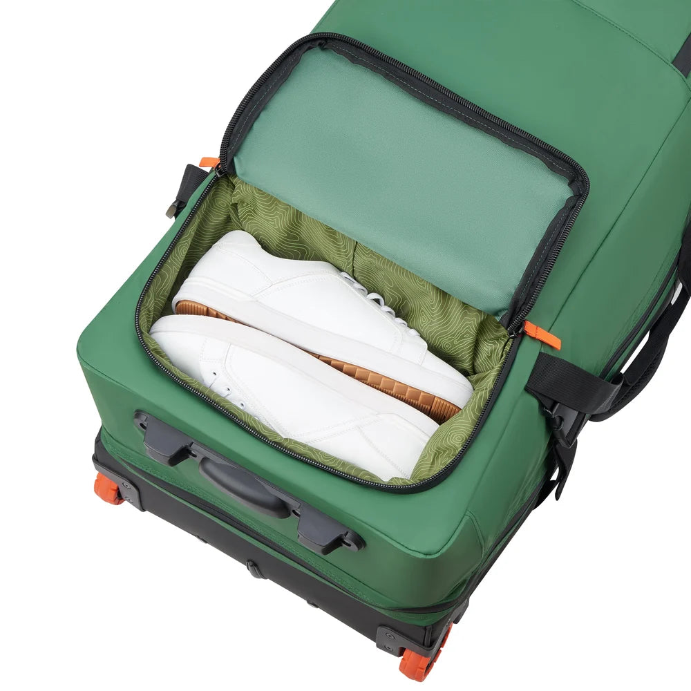 Delsey Jeep 32-Inch 2-Wheeled Duffel Bag - Elm Green