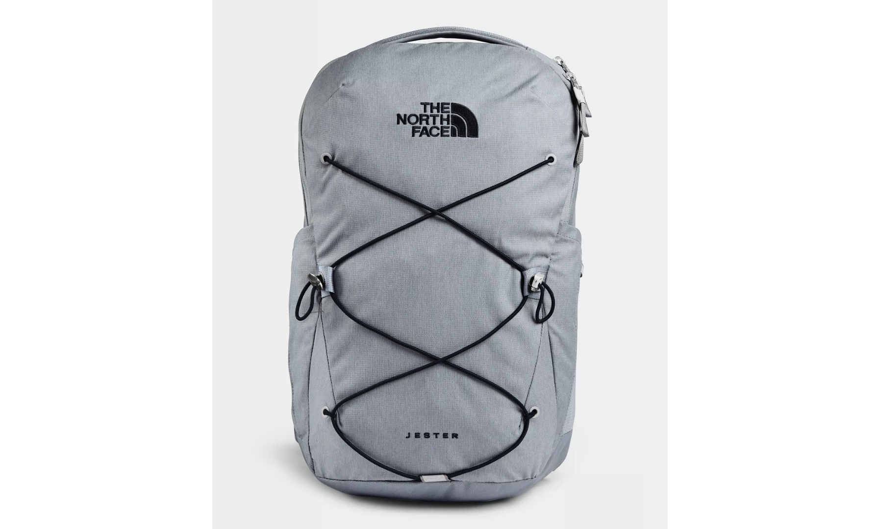 The North Face Jester Backpack - Mid Grey Dark Heather - TNF Black