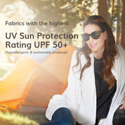 The Wayfarer Travel Wrap UPF 50+ - Silver Grey