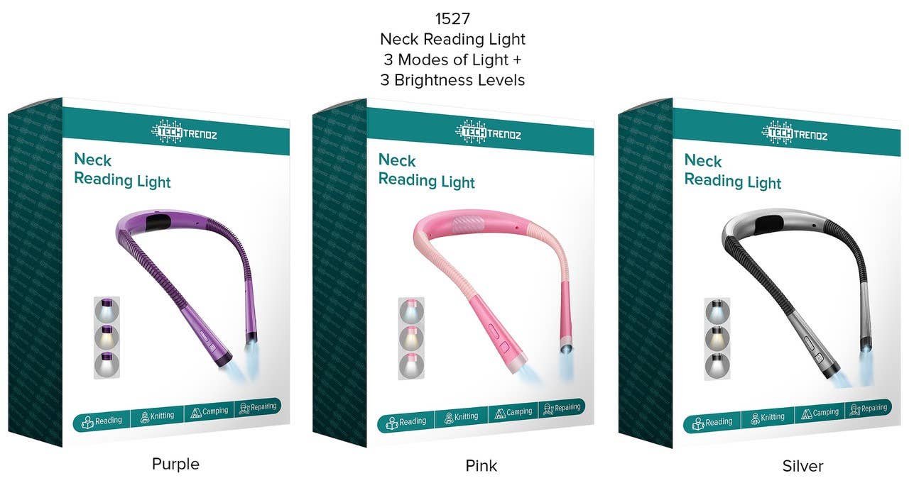 Neck Reading Light: Purple