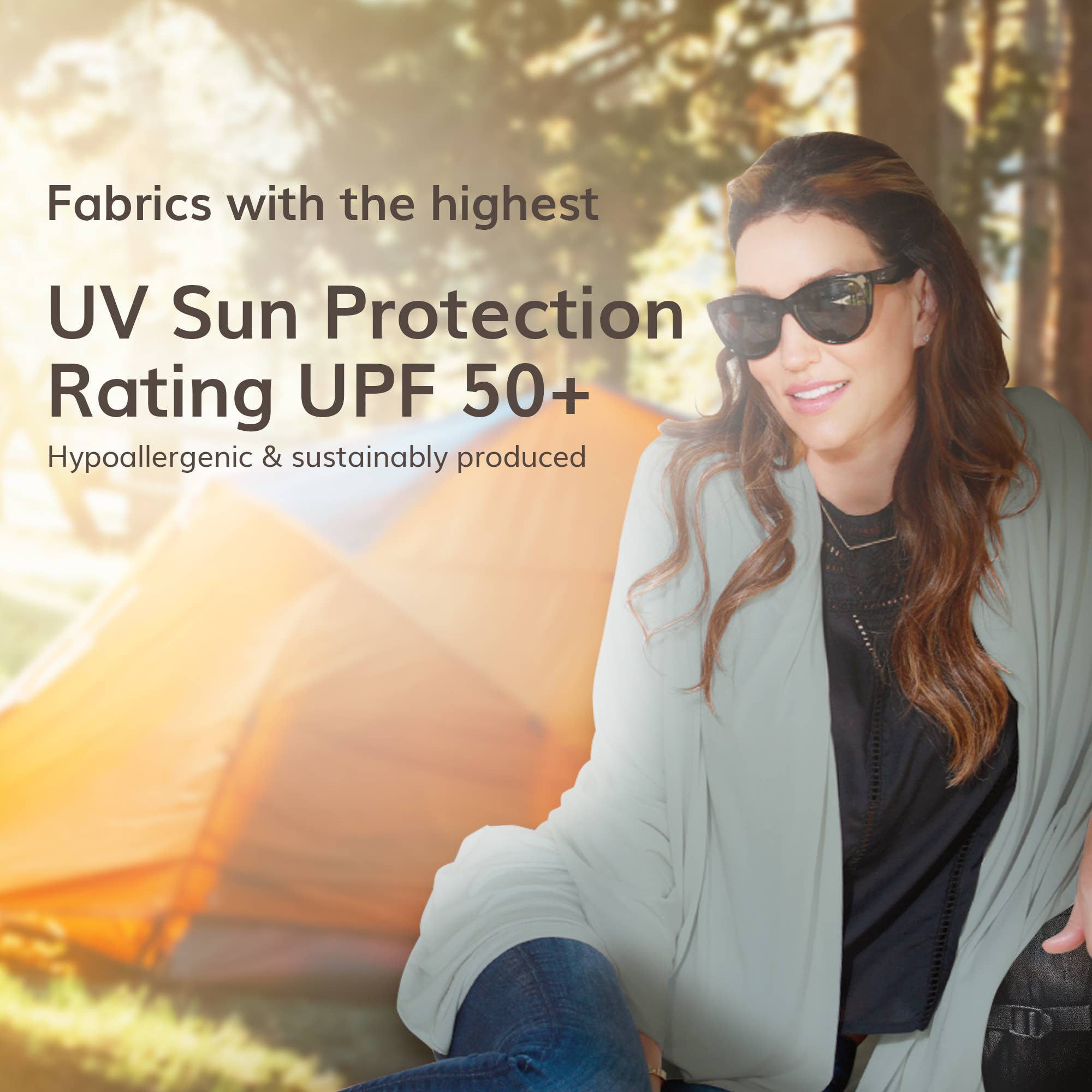 The Wayfarer Travel Wrap UPF 50+ - Sage Green