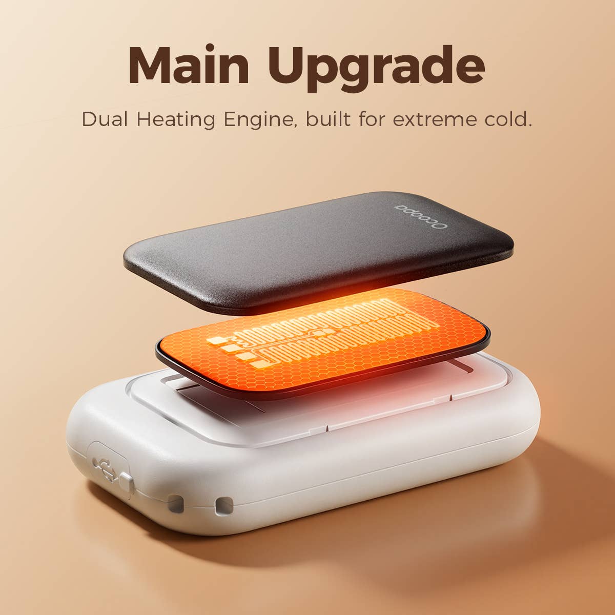 Ocoopa UT4 Glove Hand Warmers: Blue