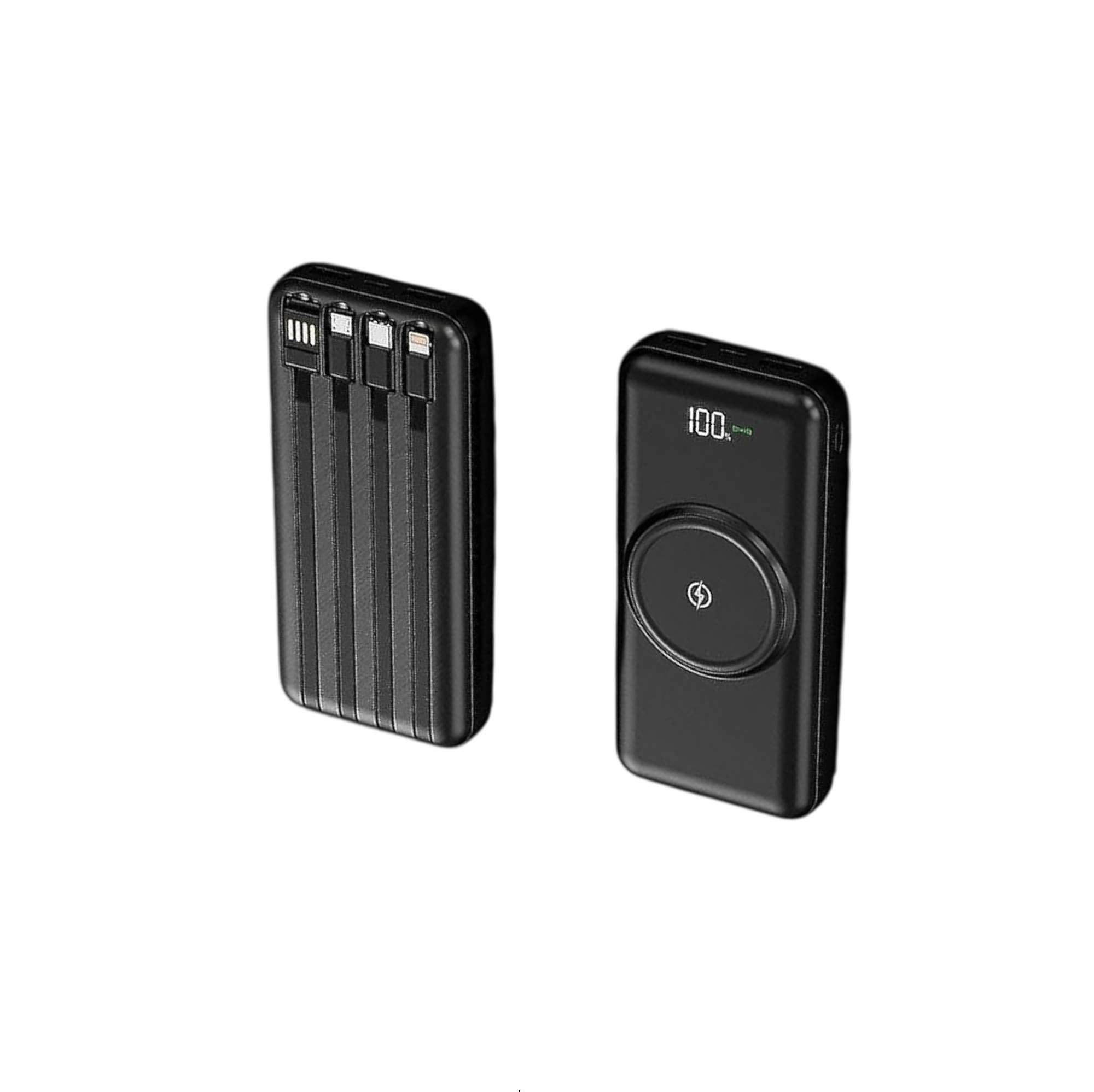 MIghty Wireless Power Bank 20,000mah 4in1 - Black