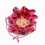 Cathayana Travel Jewelry Pouch – Fuchsia Checkers