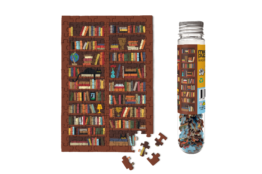 Micro Puzzles Bookcase