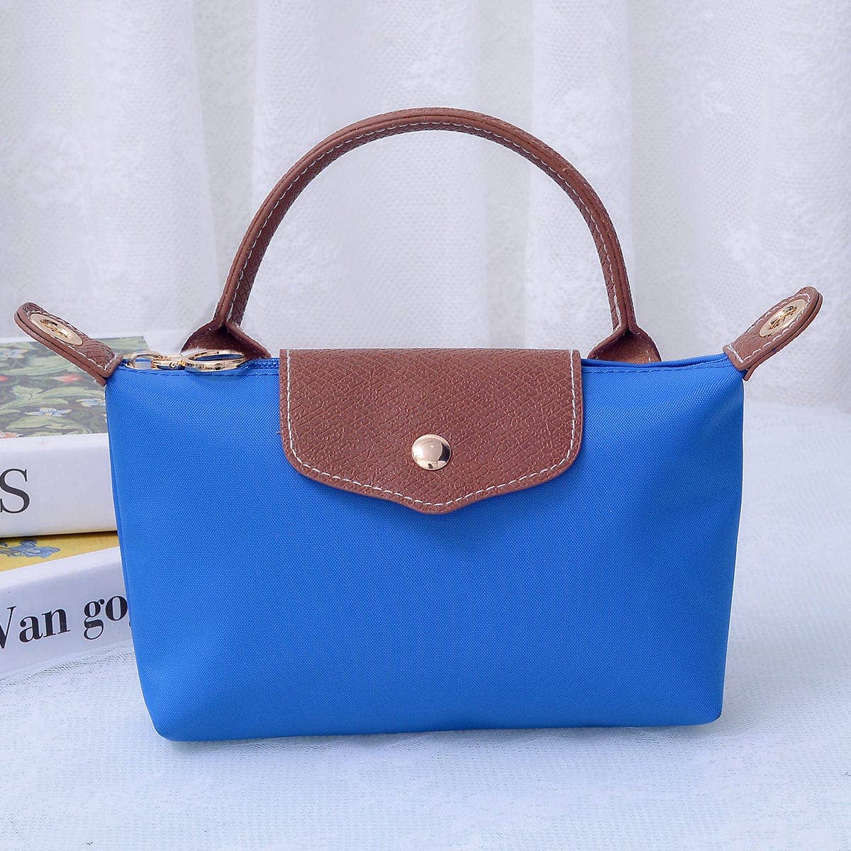 Mimi Mini Crossbody Bag: Sky Blue