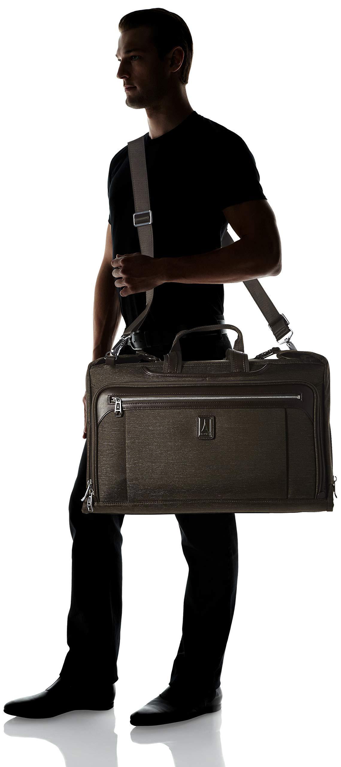 Travelpro Platinum Elite Tri-Fold Carry On Garment Bag - Rich Espresso