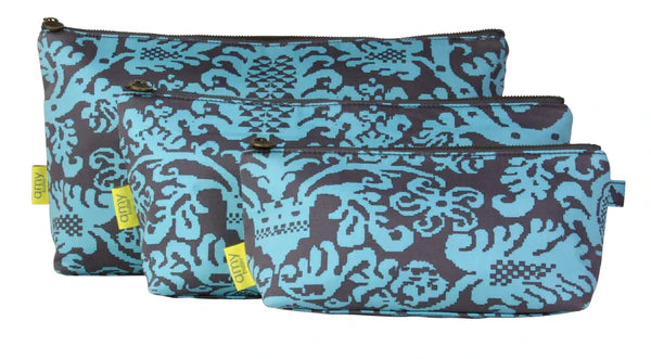 Amy Butler Large Cosmetic Bag – Fanfare Peacock