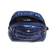 Lemonbella Cosmetic Puffer Makeup Travel Bag Sapphire Navy Blue