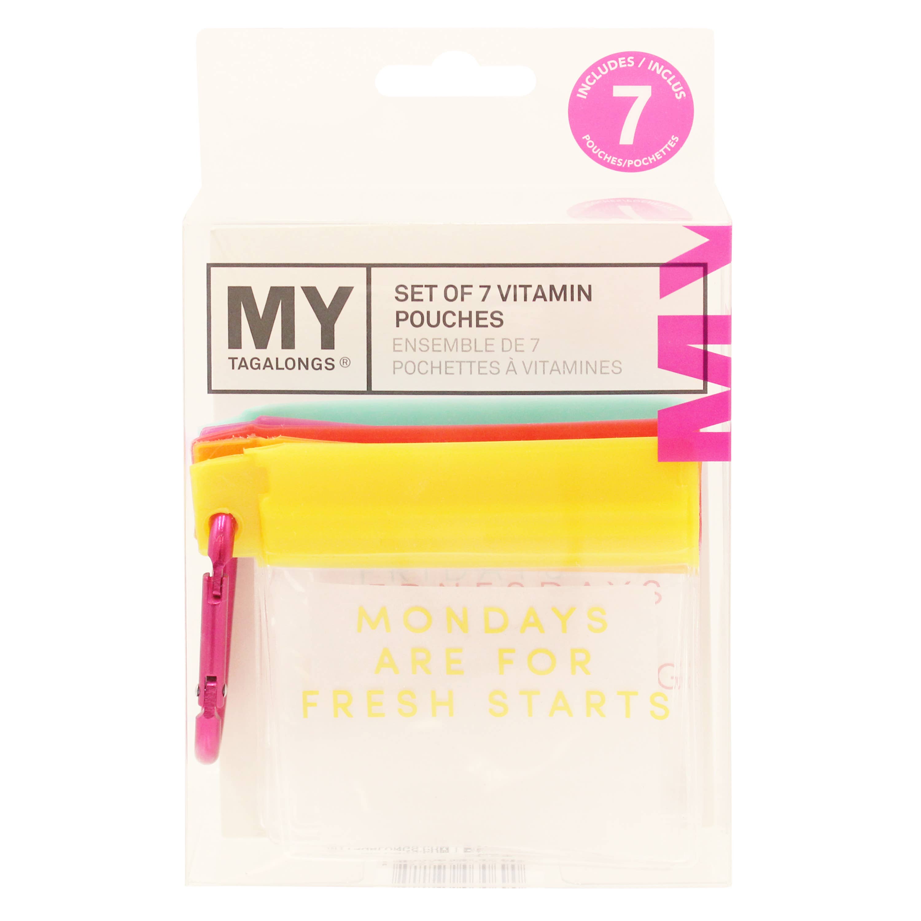 MYTAGALONGS Vitamin Organizing Pouches - Multi
