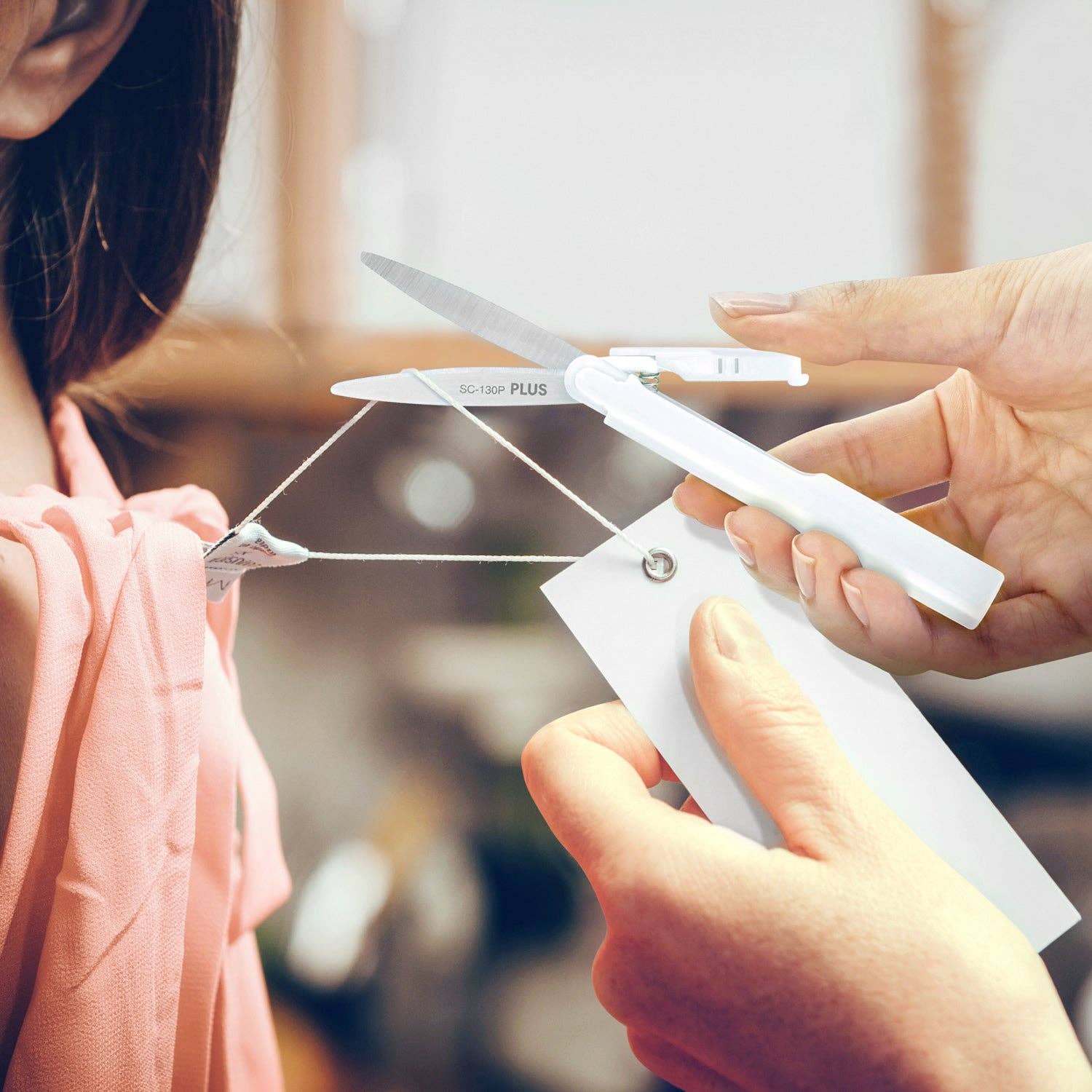 Twiggy Curved Blade Scissors 1-Pack: Turquoise