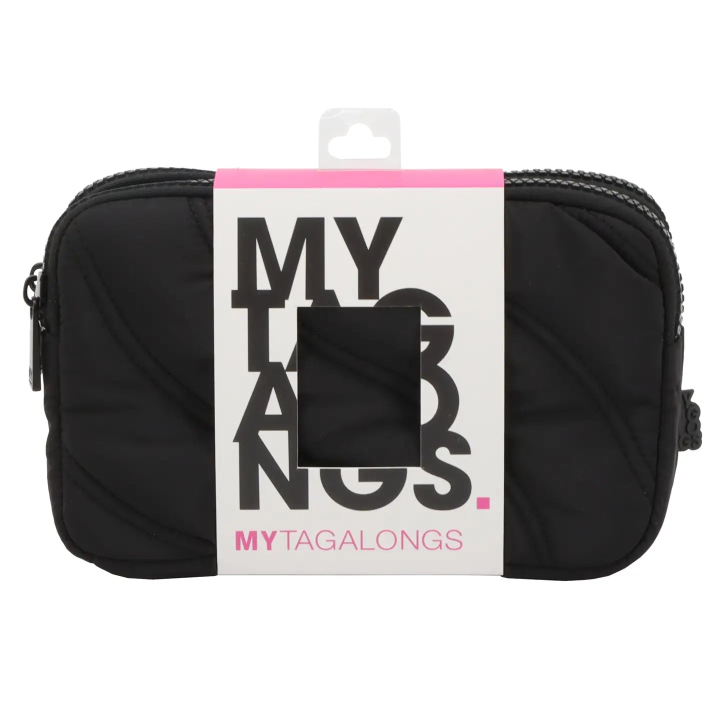 MYTAGALONGS Cosmetic & Jewelry Multiuse Pouch - Black