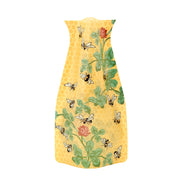 Modgy Expandable Vase - Candace Wheeler Bees with Honeycomb