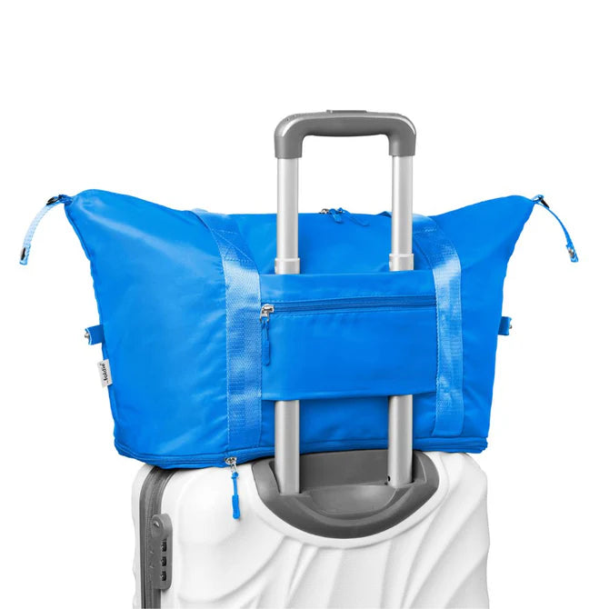 The Foldie 4.0 Foldable Expandable Tote - Azure Blue