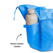 The Foldie 4.0 Foldable Expandable Tote - Azure Blue