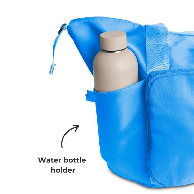 The Foldie 4.0 Foldable Expandable Tote - Azure Blue