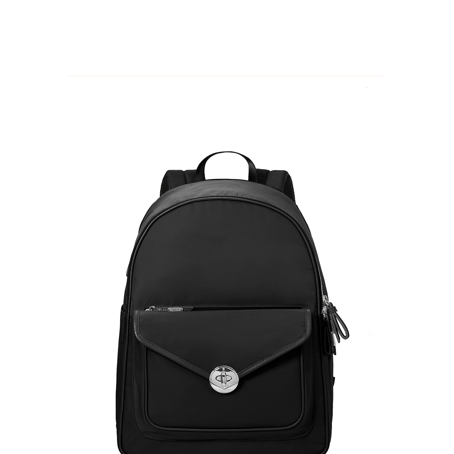 Baggallini Granada Laptop Backpack with RFD- Black