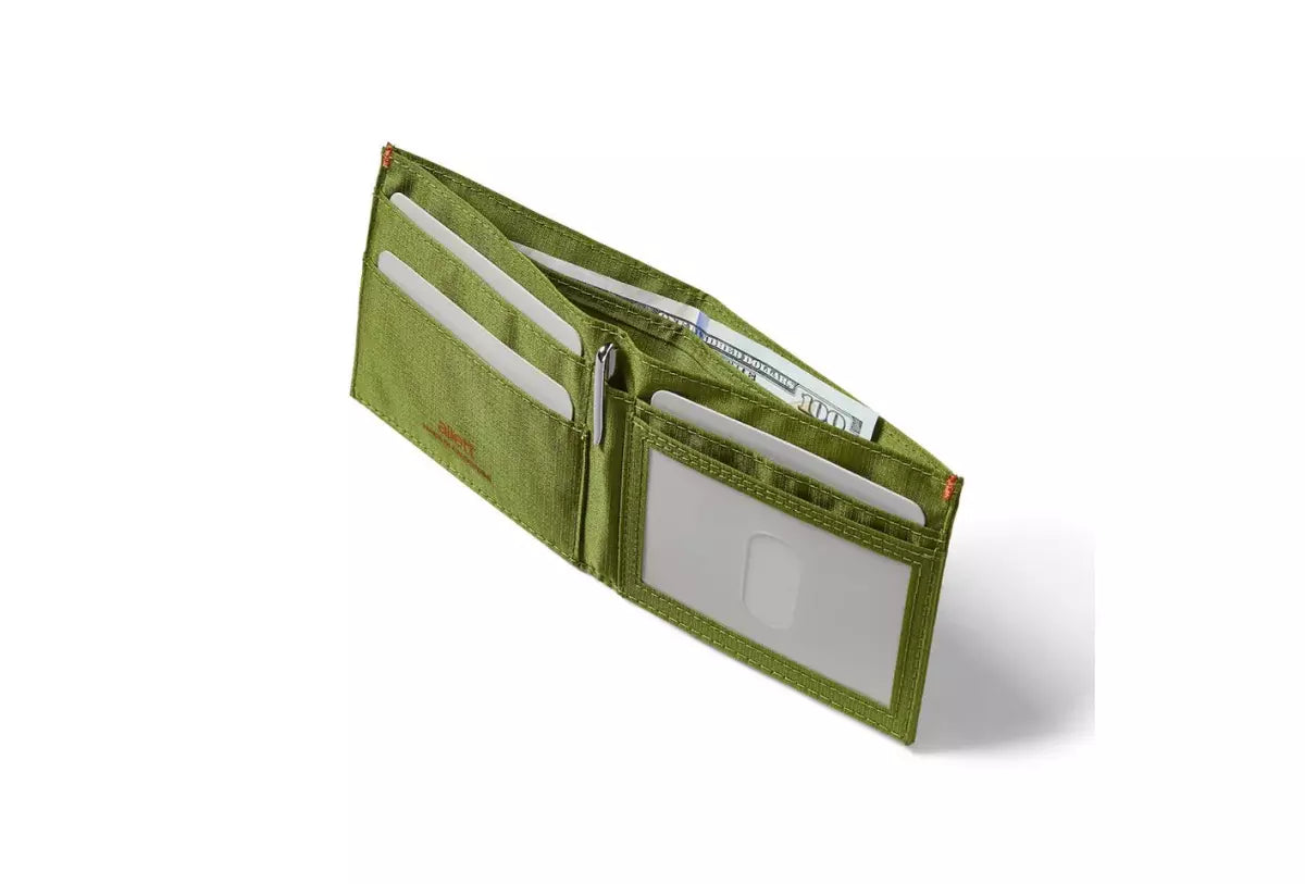 RFID ID Wallet Green